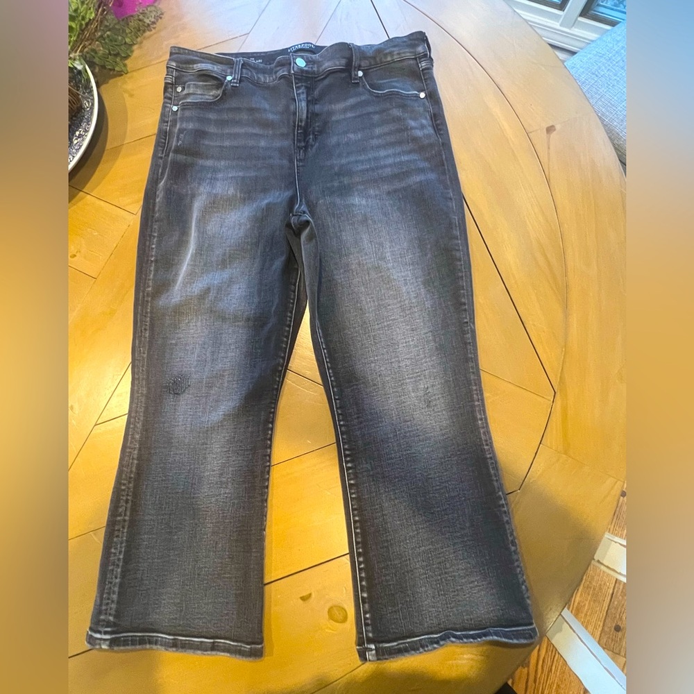 Liverpool Crop Flare Leg Jeans Sz 16/33 | Liverpool Cropped Flared Jeans
